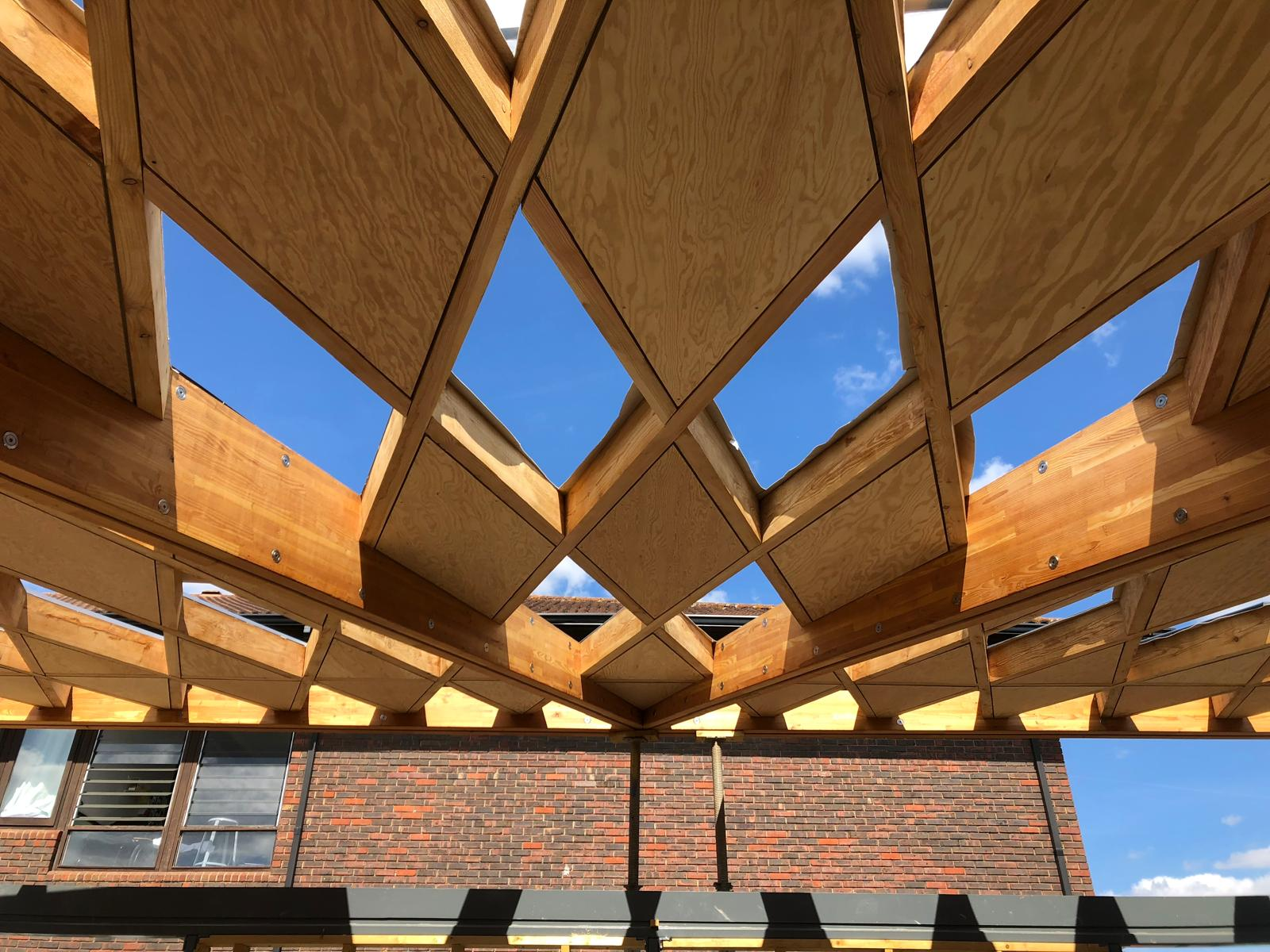 Commercial building fit-out, London