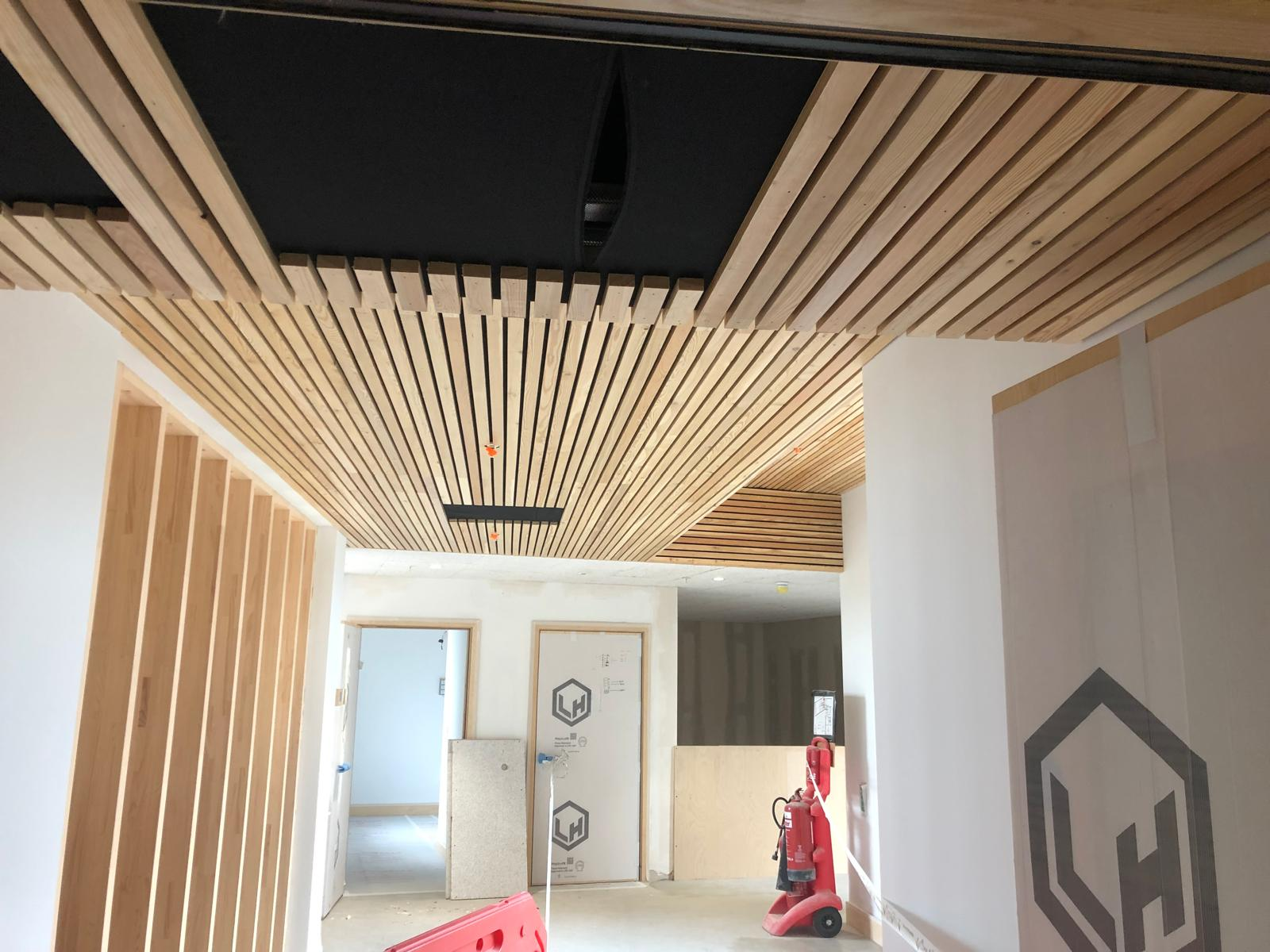Full property renovation, open-plan interior